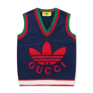 Super hot topic! Adidas x Gucci viscose vest replica guu29123