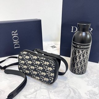 Dior replica aqua bottle with shoulder strap dea58837