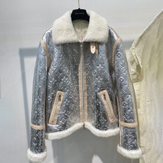 21-22AW Louis Vuitton Monogram Flower Reversible Jacket Replica vur63507