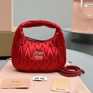 Attention ★ Miu Miu Replica Miu Wonder Hobo Bag myq86220