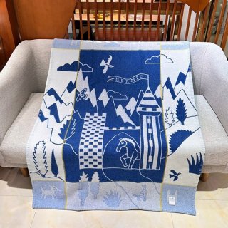 Hermes Blanket Replica Plaid Avalon Epope erk33686
