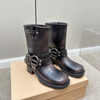 miu miu suede boots replica myj12721