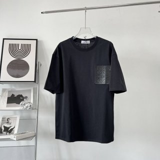 New color ☆ Rare Loewe Anagram T-shirt copy lob93113