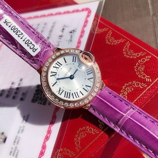 Rare Cartier Ballon Bleu 28mm Replica WJBB0018