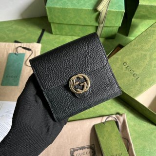 Gucci Interlocking Bi-fold Wallet Replica gui95546