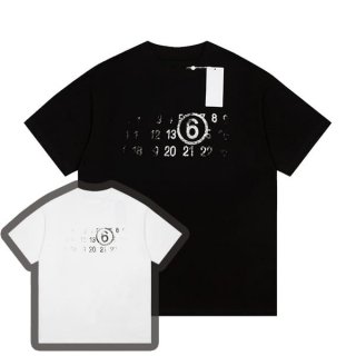 Very popular all over the world? MM6 Maison Margiela Numbering Logo T-shirt Vest Fake 2 colors Mak27766