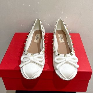 Valentino Studded Ballet Flats Replica Vuu89185