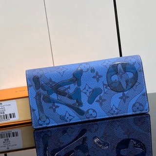 Louis Vuitton Replica Monogram Aqua Garden Brother Long Wallet vua83044