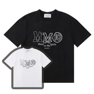 ★Popular in Japan! MM6 Maison Margiela Replica Numbering Logo T-shirt 2 colors Mae69112