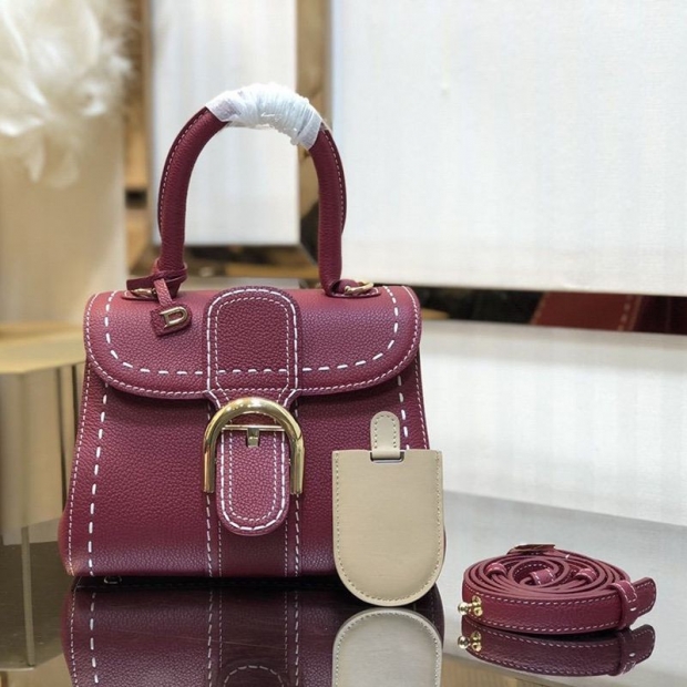★Popular in Japan! Delvaux Brillant Ivory Stitch Replica Medium Handbag Den39829