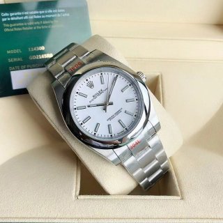 ★Tax/Shipping included★Fake Rolex Watch Oyster Perpetual 39mm White Men's rov18265