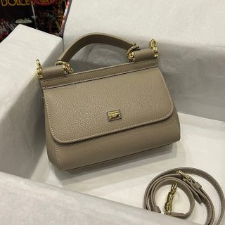 Dolce & Gabbana Replica SICILY Bag in Dauphine Leather Small Size dgf62227