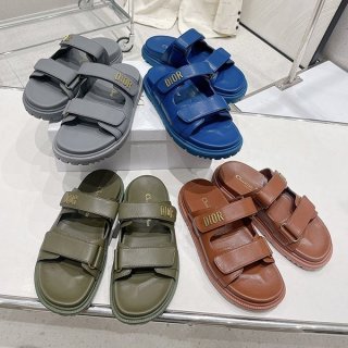 Extremely hard to find? Dior Diolact Lambskin Sandals Replica DED83193