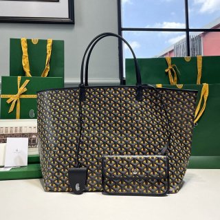 ★Popular in Japan! Goyard Replica Saint Louis GM Silver Tote Bag Goy22329