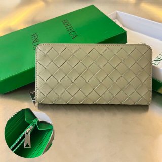Bottega Veneta Replica Intrecciato Zip Around Wallet bog83475
