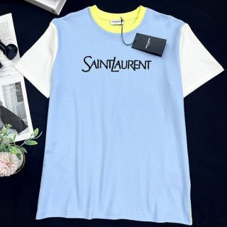 Saint Laurent Cotton Jersey T-Shirt Replica Sav13508