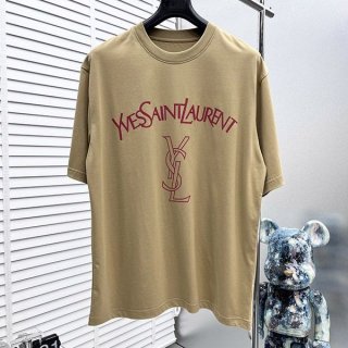 Immediate shipping Saint Laurent cotton jersey T-shirt Sar30982