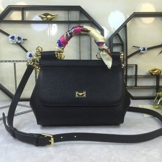 Dolce & Gabbana Sicily Bag Replica Shiny Calfskin DGW44902