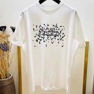 Autumn/Winter Sale MM6 Maison Margiela Replica Numbering Logo T-shirt Mat34517