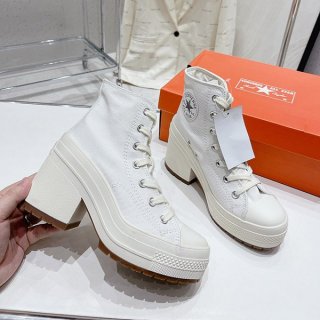 Super Hot Topic! Converse Rick Owens Replica Dark Star High Heel Sneakers rim75969