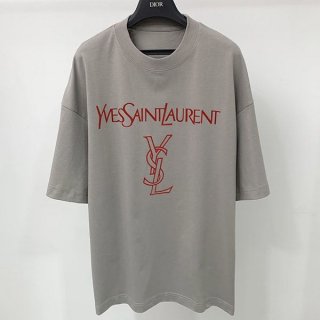 Yves Saint Laurent Cotton Jersey Replica T-Shirt Saw54611