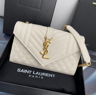 New for Autumn/Winter Saint Laurent Envelope Replica Small Bag Matelasse Shoulder Bag Saf53206