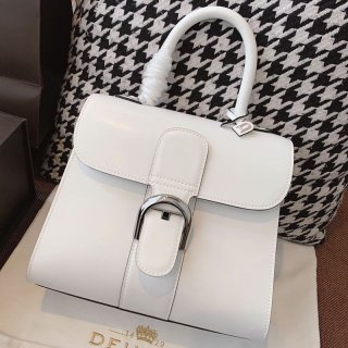 Very popular! [Delvaux handbag replica] Brillant Ivory stitch medium handbag Deg55640