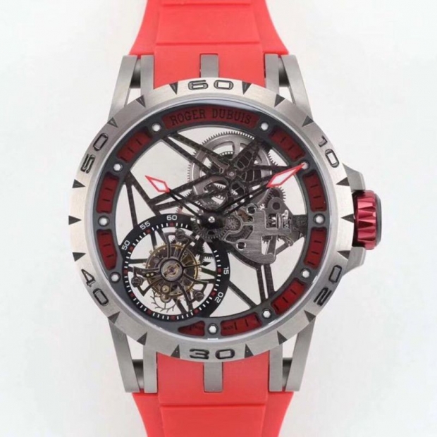 Roger Dubuis Excalibur Spider Titanium 45MM Replica rod58791