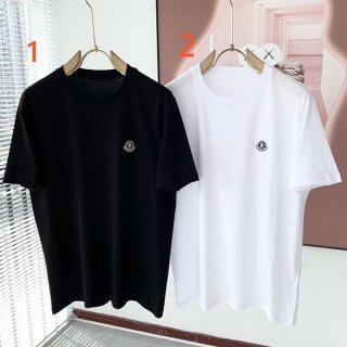 Immediate shipping Moncler replica logo print short sleeve T-shirt mou00897