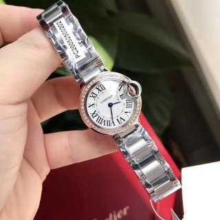 Classic Cartier Ballon Bleu 28mm Replica WE902079