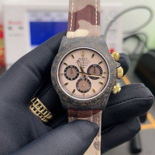 Rolex DiW Daytona Replica "Desert Eagle Carbon" rof52509
