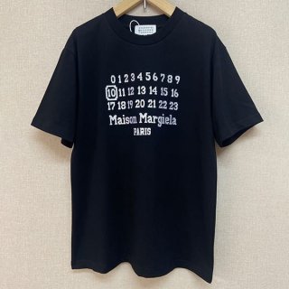 Love at first sight? MM6 Maison Margiela replica logo oversized short sleeve T-shirt Maj91607