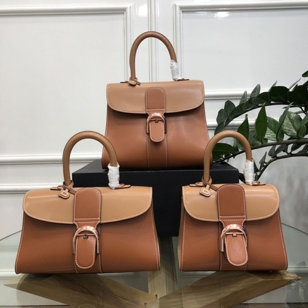 Sold out [DELVAUX Replica] Calfskin Brillant Shoulder Handbag Ded74782