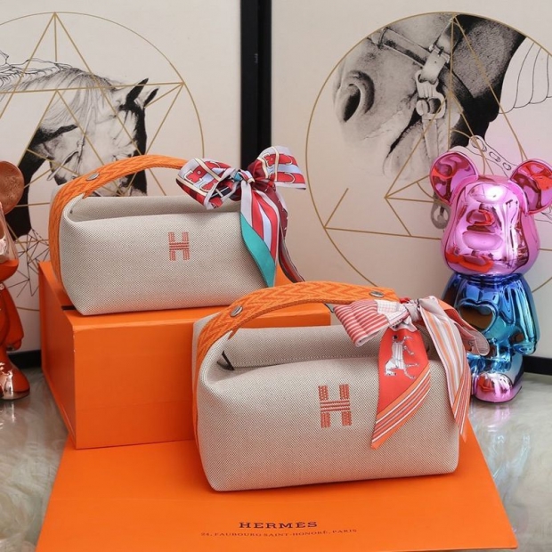 Not available in Japan ☆ Hermes travel pouch large bag replica erq92404
