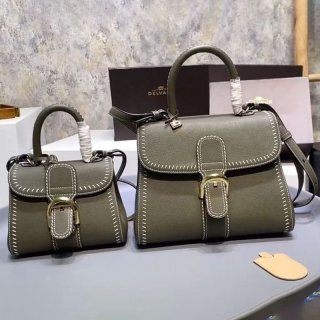 21-22AW Delvaux Calfskin Brillant Shoulder Handbag Replica 2 Sizes ☆ Shipping Included AA0406ADW0AKSP