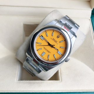 Rare color Rolex watch replica Oyster Perpetual 41mm roe22537
