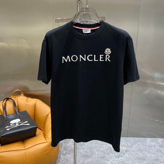 Attention★Moncler fake simple◇Pure cotton material T-shirt moi53915