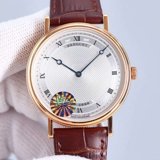 Rare Breguet Classic Replica Men's 38mm Watch in 2 Colors bua26420