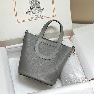 Hard to find Hermes In the Loop 18 replica gold hardware handbag ery14508