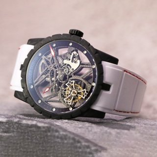 The hot topic! Roger Dubuis fake Excalibur Spider Titanium 45MM rov32736