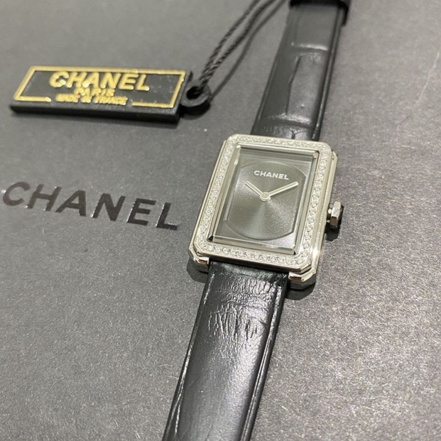 21-22AW Chanel Replica Boyfriend Stainless Steel Diamond 2 Colors H4883