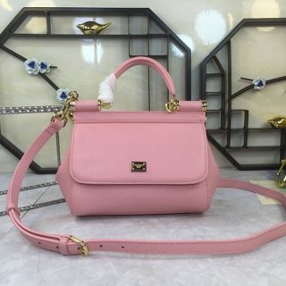 Dolce & Gabbana Sicily Bag Replica Shiny Calfskin DGY48138