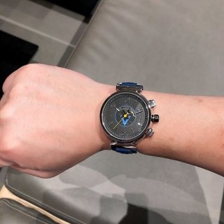 Louis Vuitton Replica Tambour Chronograph 42mm vuz11072