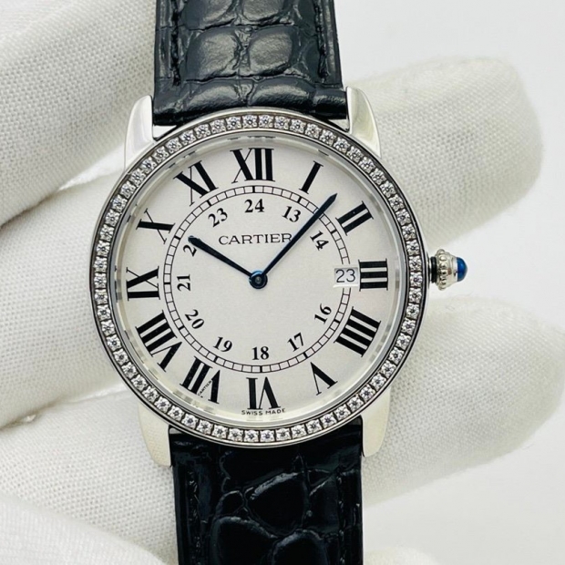 ★Japan!! Popular! Cartier Rondo Solo LM Replica kab11812