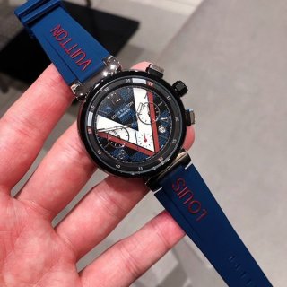 Louis Vuitton Tambour Replica Chronograph 42mm vus09002