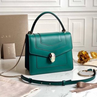 Very popular! [Bulgari replica] New color! SERPENTI FOREVER nappa handbag Buh54789