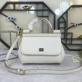 Dolce & Gabbana Sicily Bag Replica Shiny Calfskin DGD39985