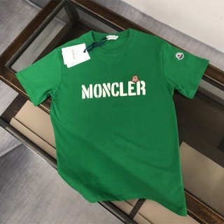 Moncler replica Safari style T-shirt with sleeve logo & zebra logo patch moq74041