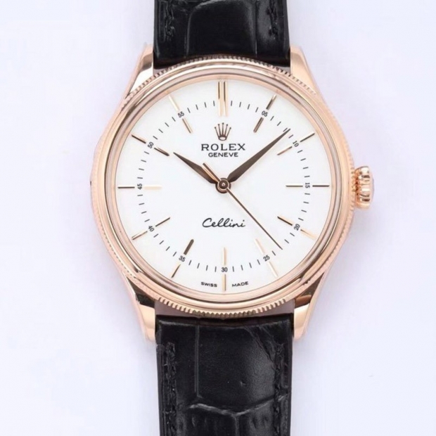 No customs duties Rolex replica Cellini 39MM rog52326