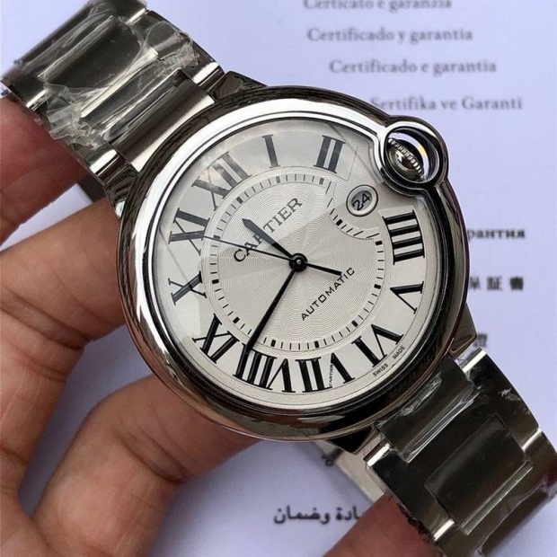 Very popular: Cartier fake Ballon Bleu 42mm kaw47767